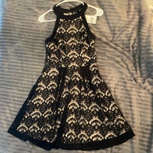 Speechless black Lacey dress